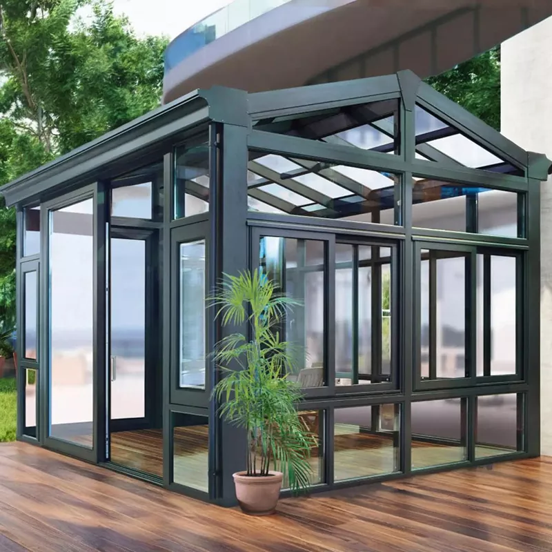 Sunroom ze stopu aluminium